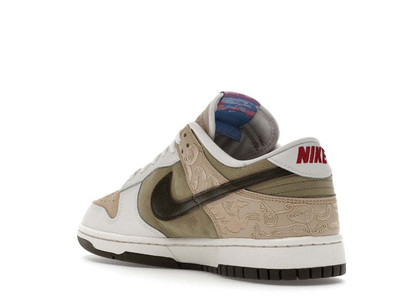 Nike Dunk Low Pegasus Pack Linen Phantom, vista a 360 gradi 24 di 36