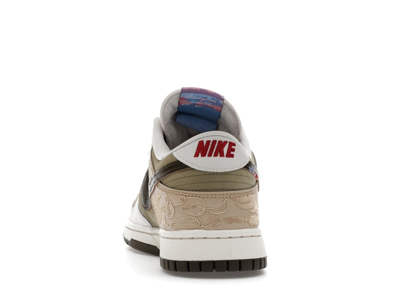 Nike Dunk Low Pegasus Pack Linen Phantom, vista a 360 gradi 27 di 36