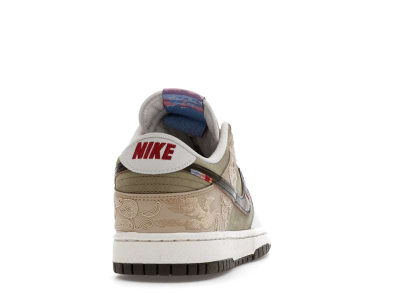 Nike Dunk Low Pegasus Pack Linen Phantom, vista a 360 gradi 29 di 36