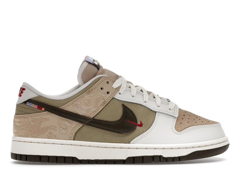 Nike Dunk Low Pegasus Pack Linen Phantom, vista a 360 gradi 36 di 36