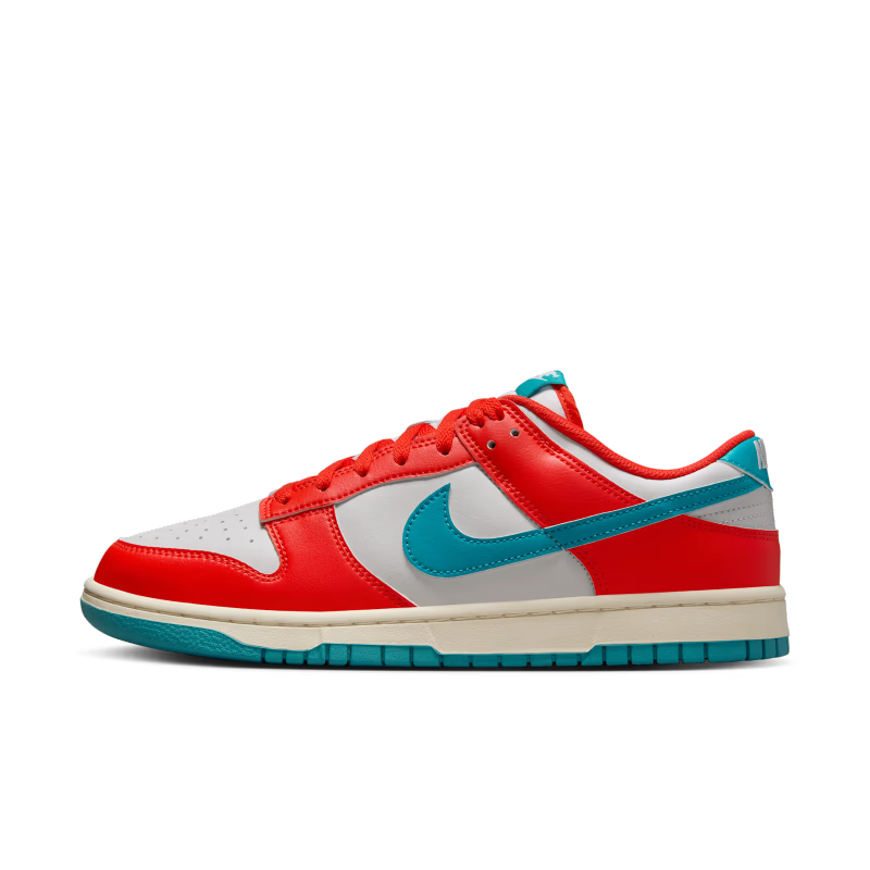 Nike Dunk Low Picante Red Dusty Cactus - vue profil