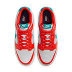 Nike Dunk Low Picante Red Dusty Cactus - vue dessus