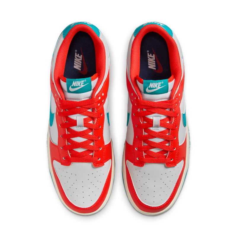 Nike Dunk Low Picante Red Dusty Cactus - vue dessus