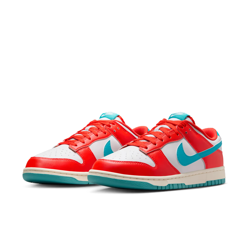 Nike Dunk Low Picante Red Dusty Cactus - vue paire