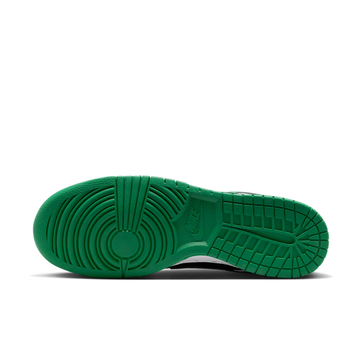 Nike Dunk Low Retro Black White Clover - vue semelle