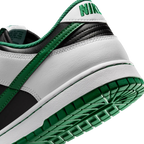 Nike Dunk Low Retro Black White Clover - vue detail 2