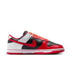 Nike Dunk Low Retro Black White University Red - vue interieur