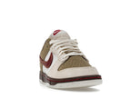 Nike Dunk Low Retro Khaki Team Red Pearl White