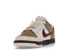 Nike Dunk Low Retro Khaki Team Red Pearl White