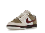 Nike Dunk Low Retro Khaki Team Red Pearl White