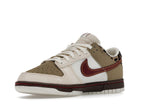 Nike Dunk Low Retro Khaki Team Red Pearl White