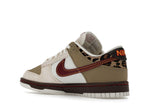 Nike Dunk Low Retro Khaki Team Red Pearl White