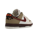 Nike Dunk Low Retro Khaki Team Red Pearl White
