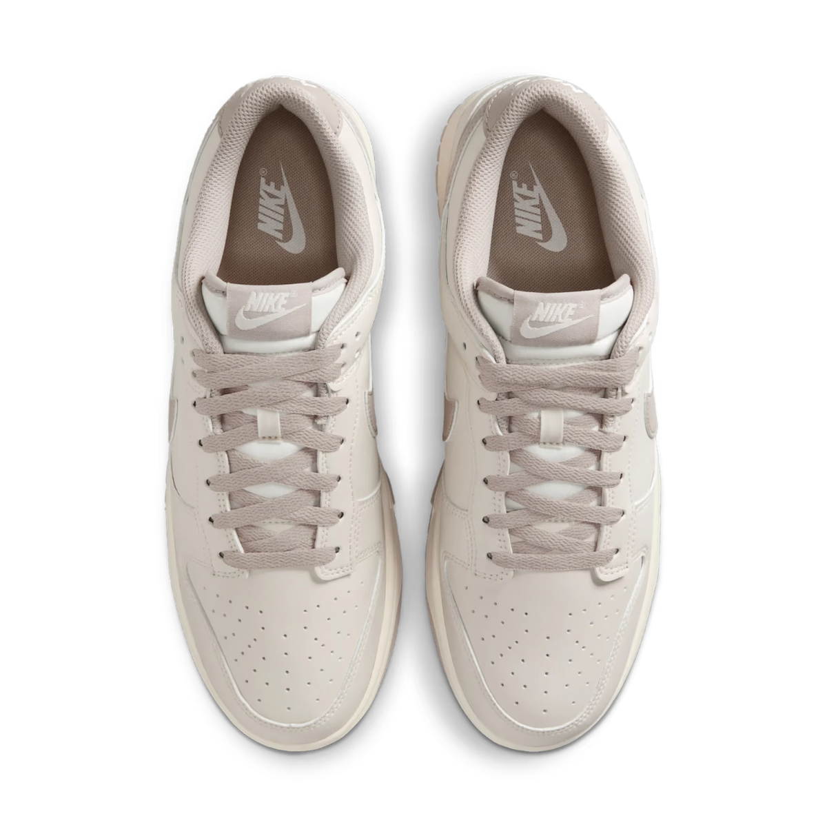 Nike Dunk Low Retro Soft Pearl Cream - vue dessus