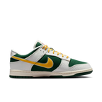 Nike Dunk Low Retro Varsity Jacket Sail Fir University Gold - vue interieur