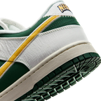 Nike Dunk Low Retro Varsity Jacket Sail Fir University Gold - vue detail 2