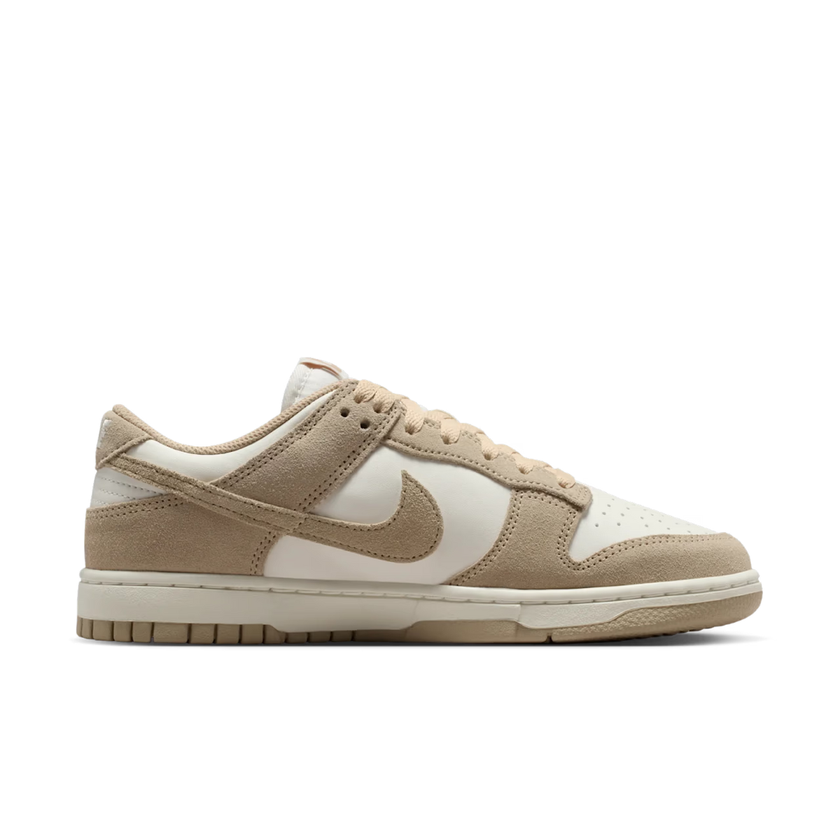 Nike Dunk Low Sail Metallic Gold Linen (Women's) - vue interieur