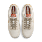Nike Dunk Low SE Sail Light Orewood Brown Linen (Women's) - vue dessus