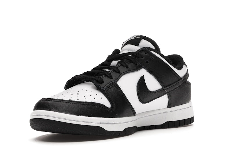 Nike Dunk Low White Black (2021) (W), vista a 360 gradi 14 di 36