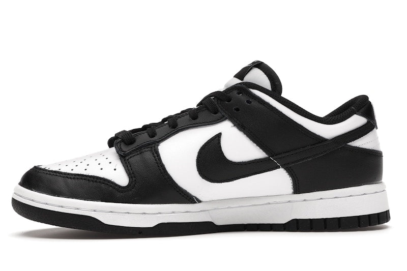 Nike Dunk Low White Black (2021) (W), vista a 360 gradi 18 di 36