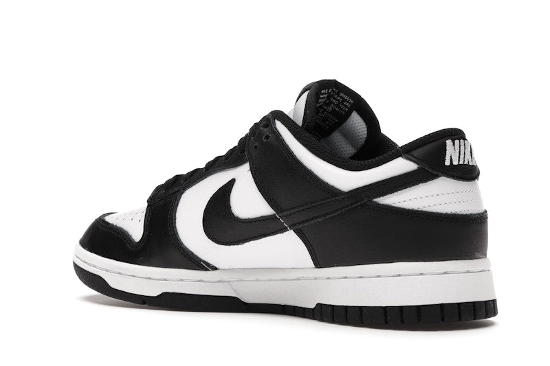 Nike Dunk Low White Black (2021) (W), vista a 360 gradi 23 di 36