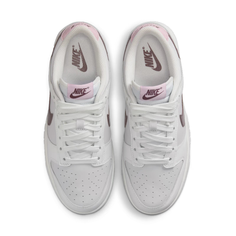 Nike Dunk Low White Plum Chalk (Women's) - vue dessus