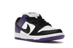 Nike SB Dunk Low Court Purple, vista a 360 gradi 6 di 36