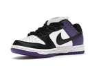 Nike SB Dunk Low Court Purple, vista a 360 gradi 15 di 36