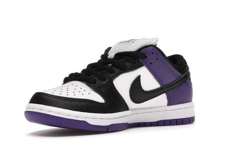 Nike SB Dunk Low Court Purple, vista a 360 gradi 15 di 36