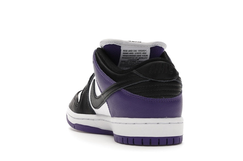 Nike SB Dunk Low Court Purple, vista a 360 gradi 26 di 36