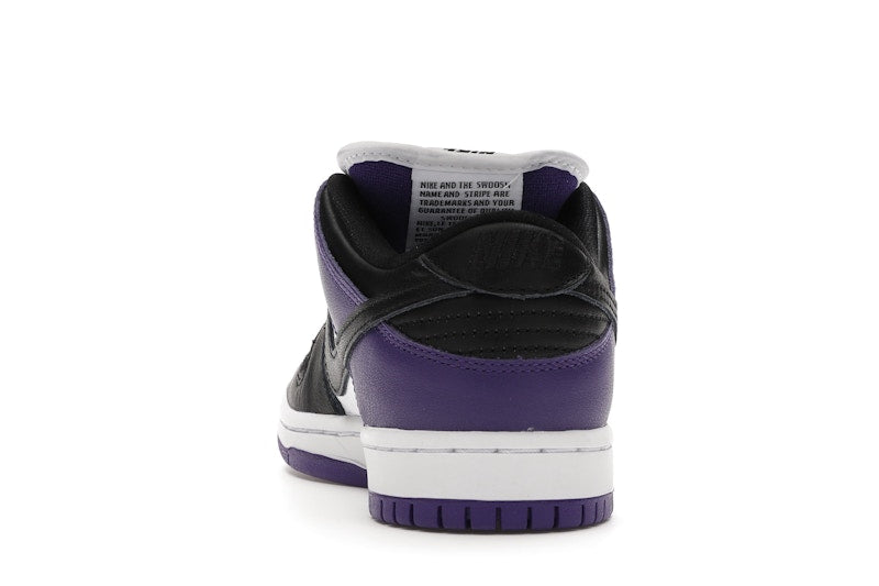 Nike SB Dunk Low Court Purple, vista a 360 gradi 27 di 36