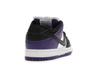 Nike SB Dunk Low Court Purple, vista a 360 gradi 30 di 36