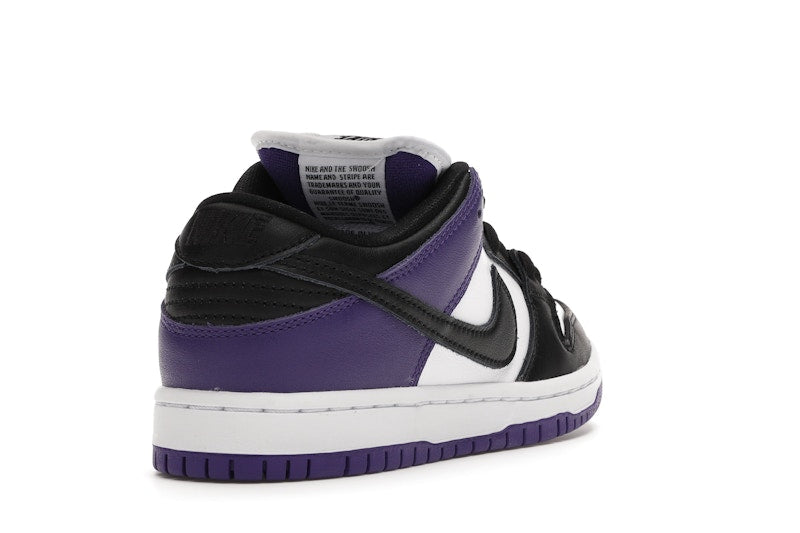 Nike SB Dunk Low Court Purple, vista a 360 gradi 31 di 36