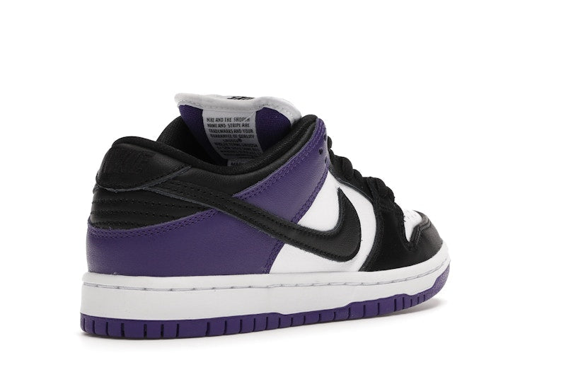 Nike SB Dunk Low Court Purple, vista a 360 gradi 32 di 36