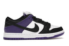 Nike SB Dunk Low Court Purple, vista a 360 gradi 36 di 36