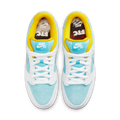 Nike SB Dunk Low FTC Lagoon Pulse - vue dessus