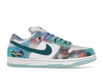 Nike SB Dunk Low Futura Laboratories Bleached Aqua, vista a 360 gradi 2 di 36