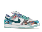 Nike SB Dunk Low Futura Laboratories Bleached Aqua, vista a 360 gradi 3 di 36