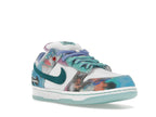 Nike SB Dunk Low Futura Laboratories Bleached Aqua, vista a 360 gradi 6 di 36