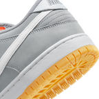 Nike SB Dunk Low Pro ISO Orange Label Wolf Grey Gum - vue detail 2