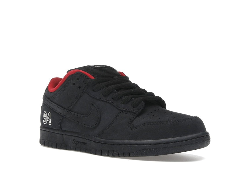 Nike SB Dunk Low Supreme 94 Black, vista a 360 gradi 5 di 36