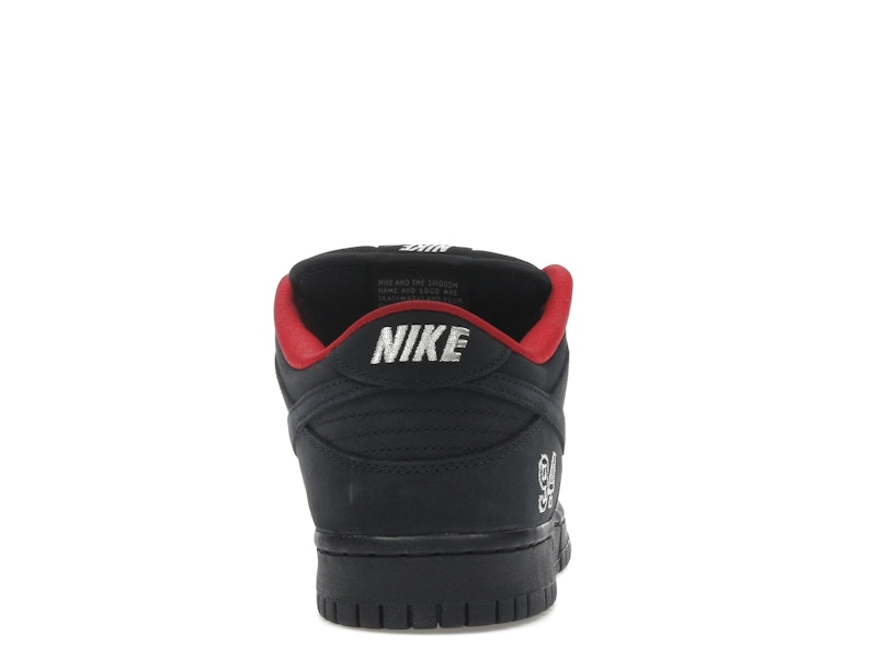 Nike SB Dunk Low Supreme 94 Black, vista a 360 gradi 28 di 36