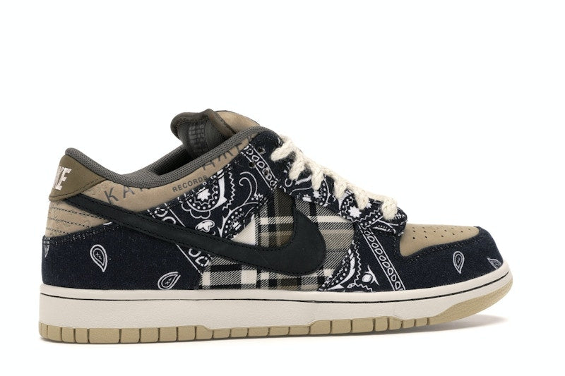 Nike SB Dunk Low Travis Scott, vista a 360 gradi 35 di 36
