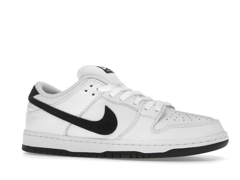 Nike SB Dunk Low White Black, vista a 360 gradi 3 di 36