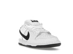 Nike SB Dunk Low White Black, vista a 360 gradi 7 di 36