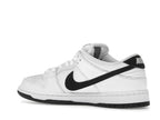 Nike SB Dunk Low White Black, vista a 360 gradi 22 di 36
