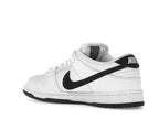 Nike SB Dunk Low White Black, vista a 360 gradi 23 di 36