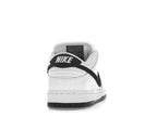 Nike SB Dunk Low White Black, vista a 360 gradi 29 di 36