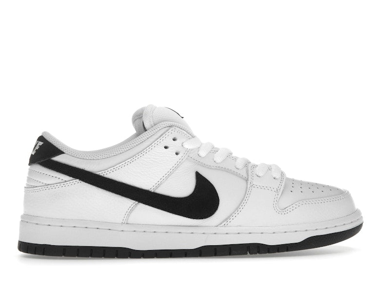Nike SB Dunk Low White Black, vista a 360 gradi 36 di 36