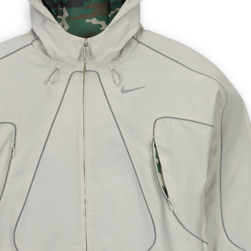 Nike x Corteiz Tracksuit Jacket Grey - vue interieur